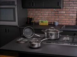 Grydesæt - 6 Dele 6 Grydesæt - 6 Dele -Hjem Forsyninger 3990 0ae08286 f723 4684 81a1 ddddb598228d