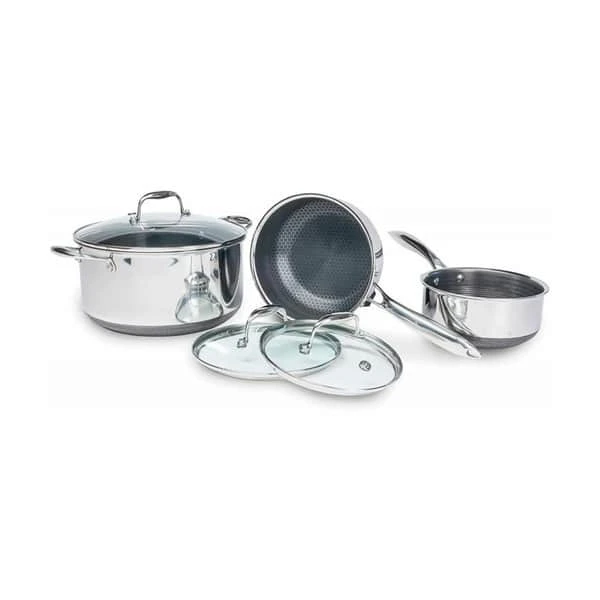 Grydesæt - 6 Dele 1 Grydesæt - 6 Dele