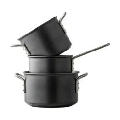 Black Line Grydesæt - 3 Dele -Hjem Forsyninger 3990 4eac0839 d5c2 4439 8bd2 92fe982a4a4d