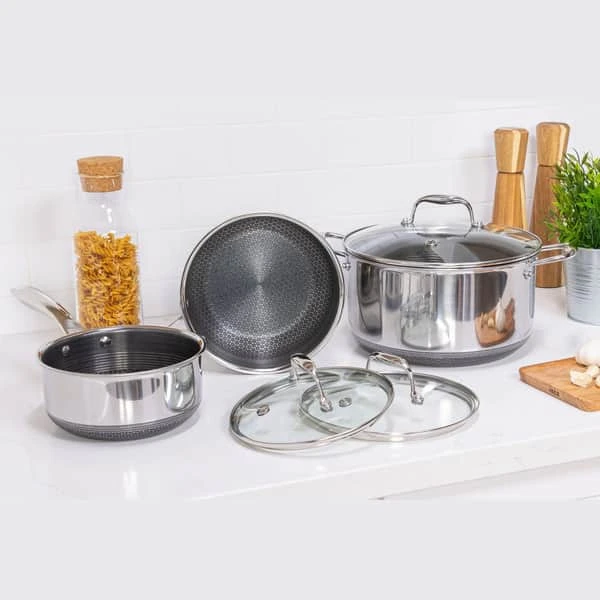 Grydesæt - 6 Dele 2 Grydesæt - 6 Dele - Billede 2