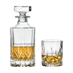 Lyngby Glas Lounge Whiskysæt - 3 Dele -Hjem Forsyninger 3990 d087538a 3a24 4f71 a36f 34fd3d255b24